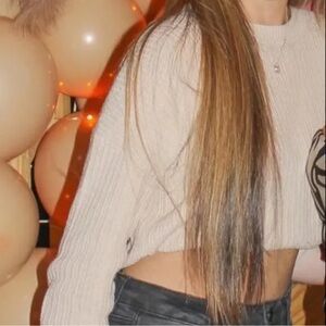 Hippie Rose Cream Knit Sweater